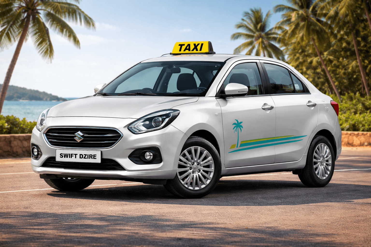 Swift Dzire - SKYE TAXI SERVICES Goa
